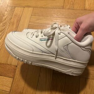 Reebok Classic White Leather Sneakers